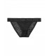 Мереживні трусики-бікіні від Victoria's Secret PINK - Black