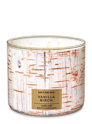 Свічка Vanilla Birch від Bath and Body Works