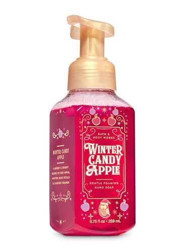 Пенящееся мыло для рук Bath and Body Works - Winter Candy Apple