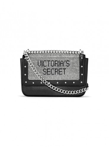 Стильная сумка Rhinestone Logo Small Bond Street от Victoria's Secret