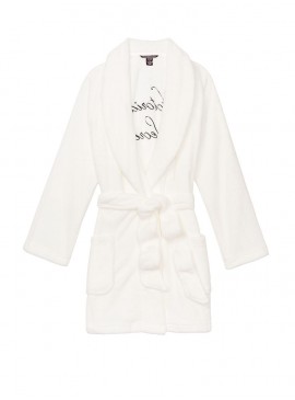 Докладніше про Плюшевий халат Plush Logo від Victoria&#039;s Secret - Ivory