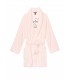 Плюшевий халат Plush Logo від Victoria's Secret - Mauve Chalk