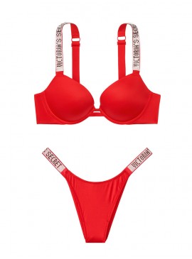 Докладніше про Комплект з Push-Up із серії Very Sexy від Victoria&#039;s Secret - Red