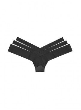Докладніше про Трусики-чики із колекції Very Sexy Banded Strappy Cheeky від Victoria&#039;s Secret - Black