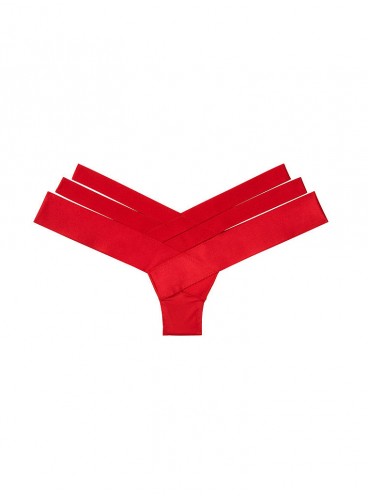 Трусики-чики из коллекции Very Sexy Banded Strappy Cheeky от Victoria's Secret - Red