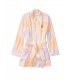 Плюшевый халат Teddy Robe от Victoria's Secret PINK - Femme Tie Dye 
