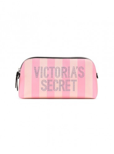 Стильна косметичка Signature Stripe від Victoria's Secret