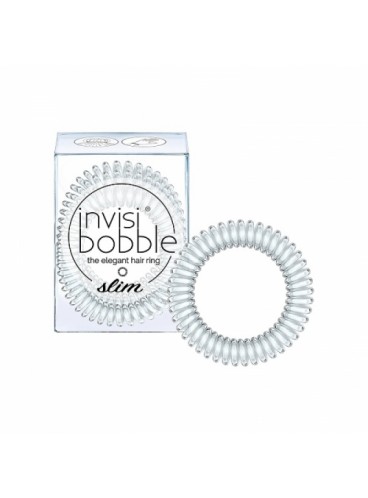 Гумка-браслет для волосся invisibobble SLIM - Crystal Clear
