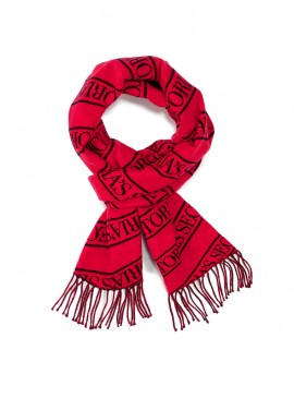 Докладніше про Теплий шарф від Victoria&#039;s Secret - Scarlet Black Logo