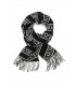 Тёплый шарф от Victoria's Secret - Black & White Logo
