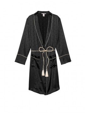 Докладніше про Розкішний халат Tassel-Tie Robe від Victoria&#039;s Secret - Pure Black