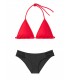 NEW! Стильный купальник Triangle от Victoria's Secret - Red-Black