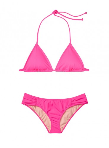 NEW! Стильний купальник Triangle від Victoria's Secret - Shocking Pink