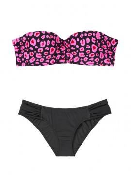Докладніше про NEW! Стильний купальник Bustier Bandeau від Victoria&#039;s Secret - Hot Pink