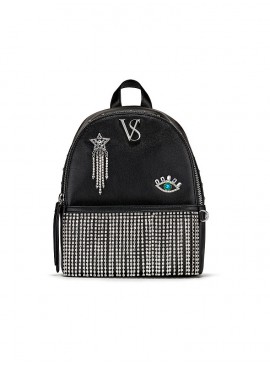Докладніше про Стильний рюкзачок Victoria&#039;s Secret - Black Silver