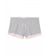 Пижамные шорты Ribbed Ruffle от Victoria's Secret - Heather Grey 