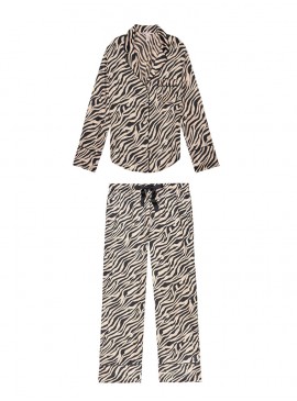 Докладніше про Сатинова піжама від Victoria&#039;s Secret - Champagne Zebra