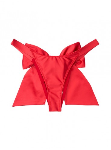Трусики из коллекции Back Bow Brazilian от Victoria's Secret - Red