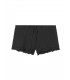 Пижамные шорты Ribbed Ruffle от Victoria's Secret - Black