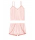 Пижамка из коллекции Flannel Sleep от Victoria's Secret - Pink Classic Lurex Stripe