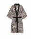 Роскошный халат Handkerchief Kimono от Victoria's Secret - Natural Leopard