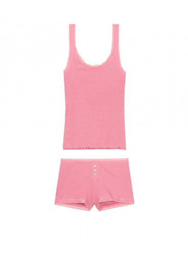 Пижамка из коллекции Ribbed Set от Victoria's Secret - Rose Luster