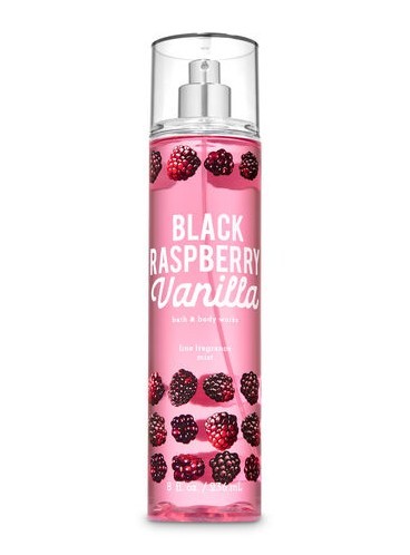 Спрей для тела Bath and Body Works - Black Raspberry Vanilla