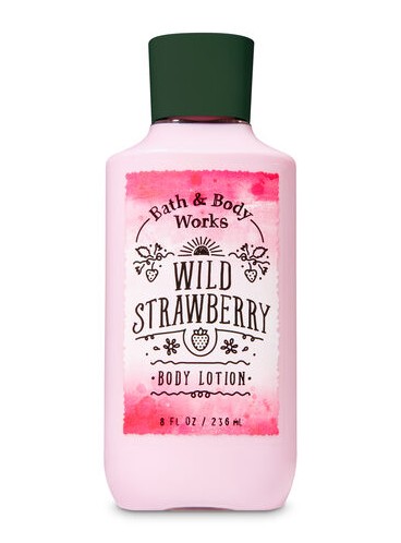 Увлажняющий лосьйон Wild Strawberry від Bath and Body Works