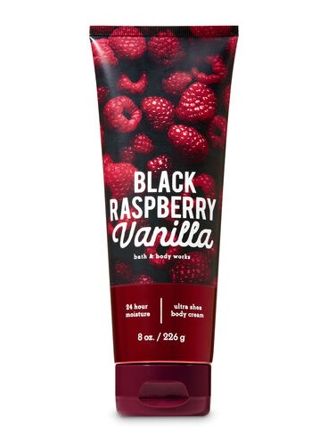 Крем для тіла, що зволожує Black Raspberry Vanilla від Bath and Body Works