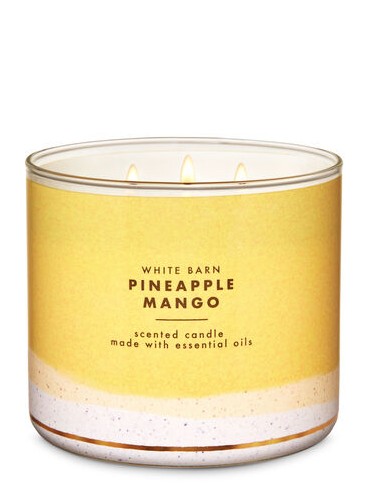 Свічка Pineapple Mango від Bath and Body Works