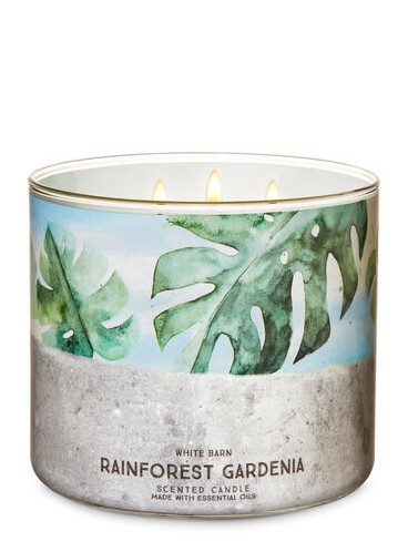Свеча Rainforest Gardenia от Bath and Body Works
