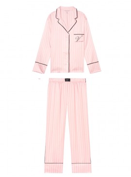 Докладніше про Сатинова піжама від Victoria&#039;s Secret - Pink Stripe
