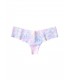 Бесшовные трусики-стринги Victoria's Secret PINK - Pastel Tie Dye Paisley