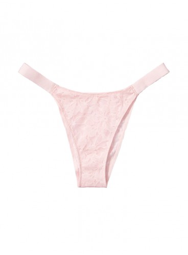 Кружевные трусики Brazilian от Victoria's Secret PINK - Pink