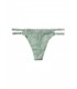 Трусики-стрінги Victoria's Secret PINK з колекції Lace Strappy - Seasalt Green