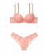 Комплект білизни Lightly Lined Demi від Victoria's Secret - Rose Tan Embellished