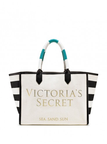 Стильная сумка Striped Canvas от Victoria's Secret