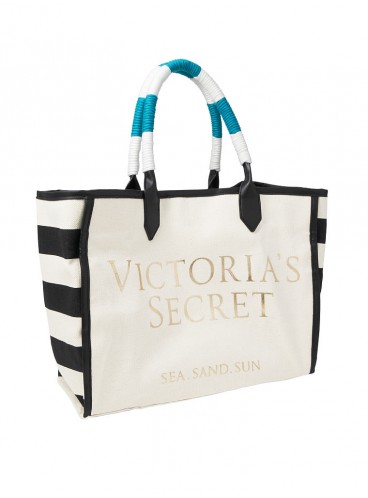 Стильна сумка Striped Canvas від Victoria's Secret