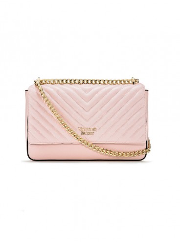Стильная сумка Studded V-Quilt Bond Street от Victoria's Secret - Blush