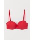 Стильный купальник с Super Push-Up от H&M - Red