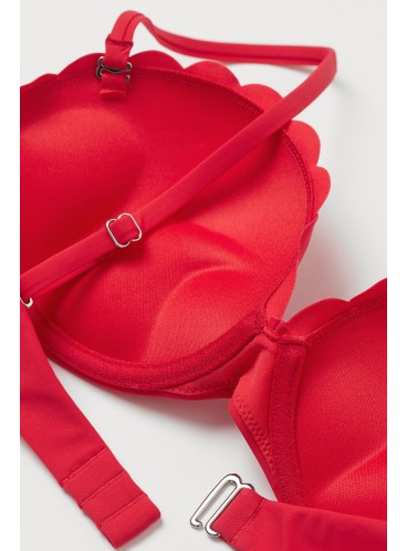 Стильный купальник с Super Push-Up от H&M - Red