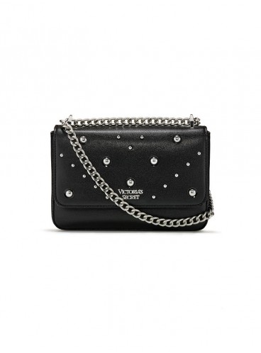 Стильная сумка Mixed Stud Small Bond Street от Victoria's Secret - Black Silver 