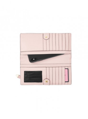 Стильный кошелек-кейс для iPhone от Victoria's Secret - Pink