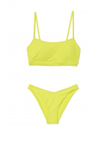 Стильный купальник Bikini Top от H&M - Neon Yellow