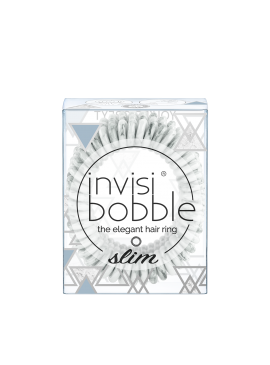 Докладніше про Резинка-браслет для волосся invisibobble SLIM - Marblelous You&#039;re Greyt