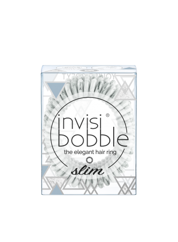 Резинка-браслет для волос invisibobble SLIM - Marblelous You're Greyt