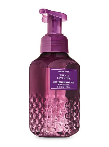 Пенящееся мыло для рук Bath and Body Works - Linen Lavender