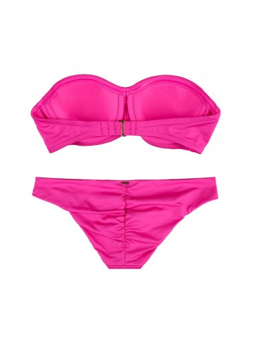 NEW! Стильный купальник Bustier Bandeau от Victoria's Secret - Flamingo
