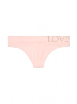 Докладніше про Трусики-стрінги Seamless Love від Victoria&#039;s Secret - Millennial Pink