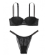 Комплект белья Lightly Lined Jewel Strap от Victoria's Secret - Black